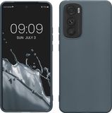 kwmobile hoesje geschikt voor Motorola Edge 30 - Back cover in leisteen