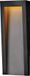 Hinkley LED Wand Buitenlamp Taper | 10.5W 3000K 860Lm 830 | IP44 | Dimbaar | Textured Black