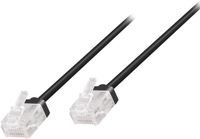 LogiLink CQ3083U netwerkkabel Zwart 7,5 m Cat6a U/UTP (UTP)