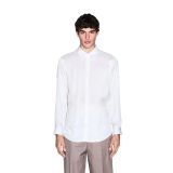 A|X Armani Exchange Chemise en viscose sergé blanc regular fit homme XXL