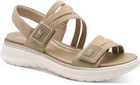 Tamaris Comfort Essentials Dames Sandalen - BEIGE/GOUD