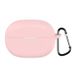 Huawei Étui Huawei FreeBuds Pro 5 en Silicone avec Mousqueton - Rose