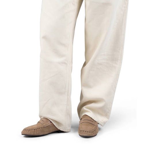 Poelman Sammy suède loafers beige