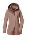 G.I.G.A. DX Dames Wol-look Jas/Overgangsjas met Capuchon GW 78 WMN JCKT, Rost, 38