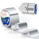 Alyvisun 2X10m Aluminium Tape Zelfklevend, 50mm Aluminium Plakband, Hittebestendig en Waterdicht, Tape Tegen Stoom voor Leidingen