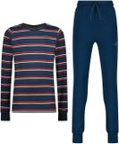 Vingino - B-254 stripes - Garçon - Pyjama - Noir profond - Taille 146-152