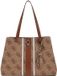 GUESS Erenia Tote Bag Latte Logo beige Sac bandoulière
