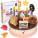 Classic World Houten Speelgoed Chocolade Taart Verjaardag