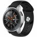 By Qubix Qubix Garmin Venu 4 45mm Rubberen Sportband Zwart 22mm