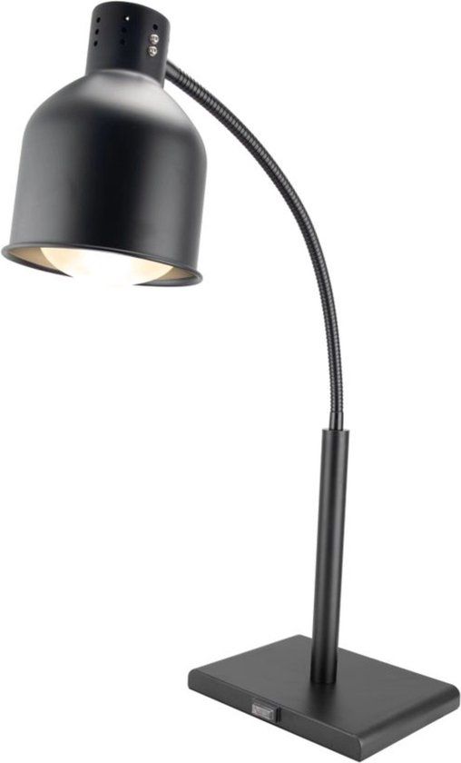 HENDI Flexibele warmtelamp – antiroestcoating – breukbestendige infraroodlamp – 268x200x660 mm
