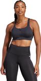 adidas Performance TLRD Impact Luxe High-Support Beha met Rits - Dames - Zwart - 85B
