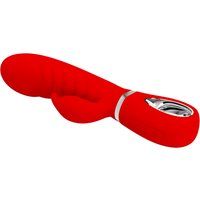 Pretty Love Prescott Rabbit Vibrator Dubbele Motor Rood
