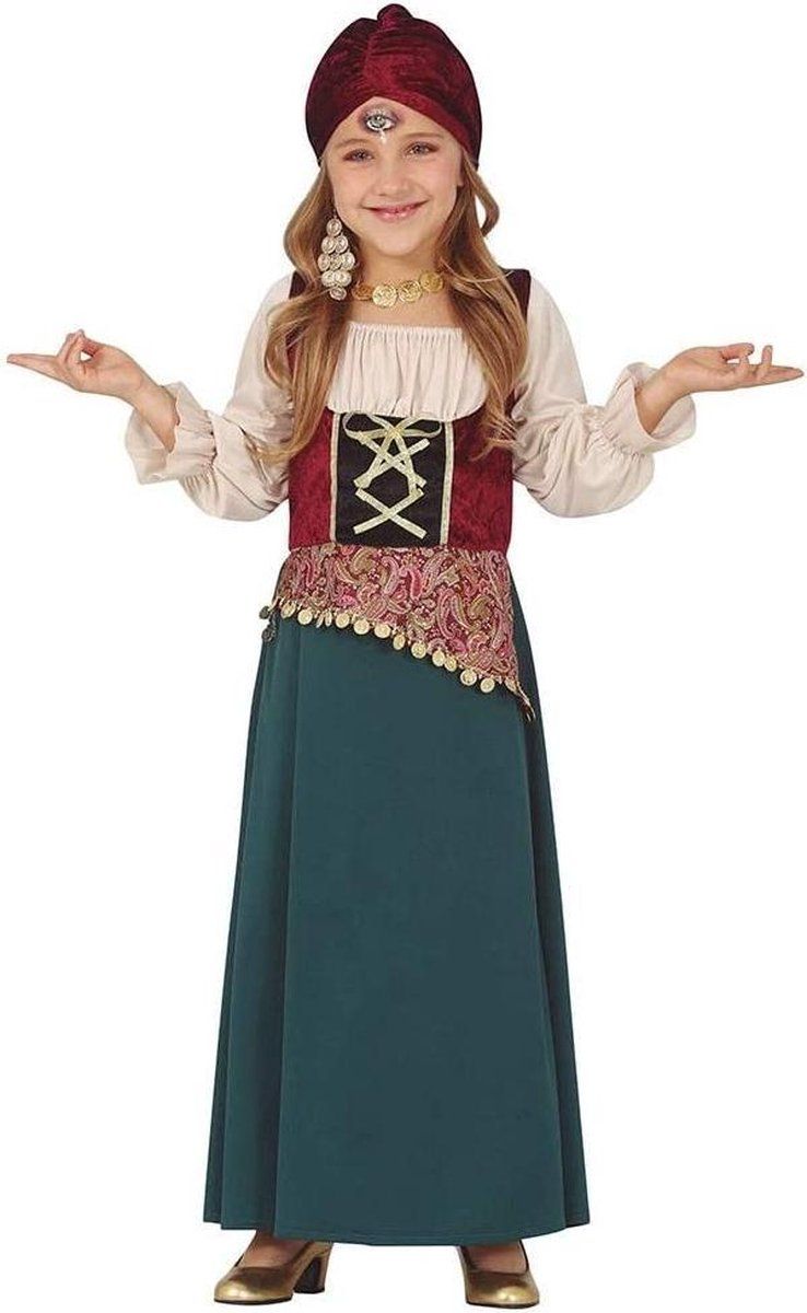 Fiestas Guirca Verkleedpak Gypsy Meisjes Polyester Mt 10-12 Jaar