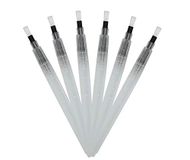 GRAPH'IT FII'IT kwastenset, plat, 8 ml, transparant, medium, 6 stuks