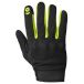 GMS-Moto Jet-City Sport, gants, Noir/Jaune Néon, XL