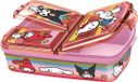 STOR Hello Kitty Broodtrommel Kinderen 3 Vakken 2156ml - BPA Vrij Lunchbox School Kinderdagverblijf Basisschool