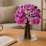 Mad Monkey Magic Sakura Tree, Kunstboom in Kersenbloesem Boom Ontwerp, Kunstboom 13,50 cm Roze, Esthetische Decoratie voor Woonkamer, Originele Japanse Deco, Ideaal Cadeau voor Valentijnsdag