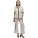 Ble Ensemble chemise brodée et pantalon femme Ble Resort Collection