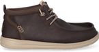 HEYDUDE Wally Mid GripR Classic Heren Instappers Imitatieleer Bruin