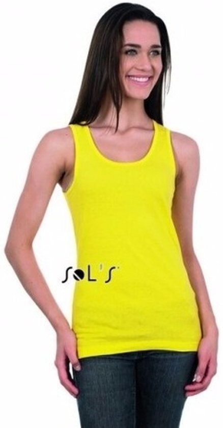 Sol?'s Gele dames tanktop S