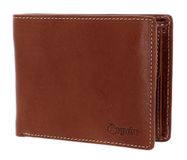 Esquire Denver Portemonnee RFID Leer 12 cm - Jongens - Horizontaal - cognac