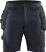 Blåkläder Short 4-weg stretch 1520-1645 - Donker marineblauw/Zwart - C56