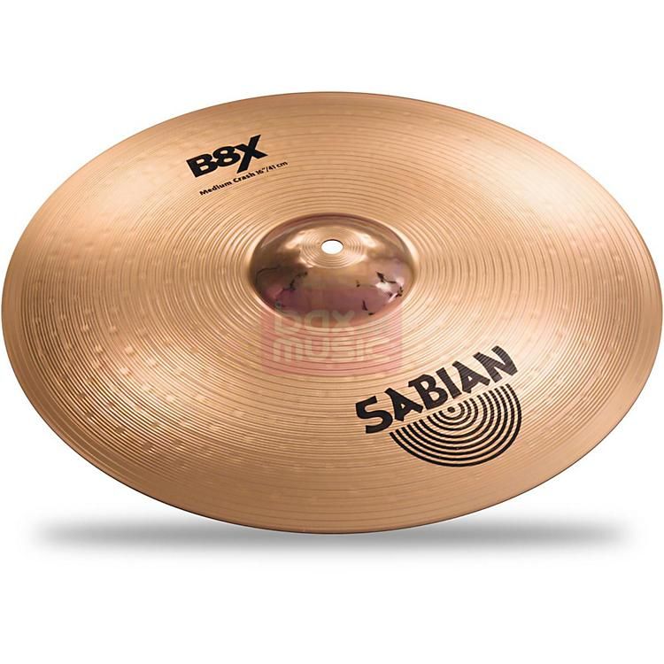 Sabian B8X 16 inch Medium Crash bekken