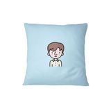 Bona Basics Decoratieve kussenhoes Lichtblauw 60x60 cm