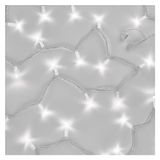 EMOS Connect System 5 m lichtketting, professioneel, robuuste kerstlichtketting met 50 leds, uitbreidingsdeel C (zonder aansluitkabel en adapter), IP44 voor binnen en buiten, koudwitte lichtkleur, wit