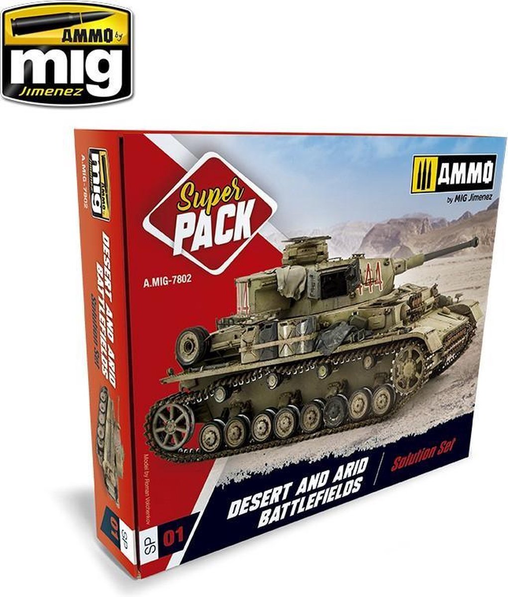 mig - Super Pack Desert En Arid Battlefields - MIG7802