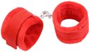 Intoyou Bdsm Line Handboeien van stof met klittenbandsluiting voor polsen met lang rood haar, 100 g
