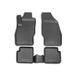 OMAC 5213444 Ensemble de tapis de sol noir, ETP (élastomère thermoplastique)