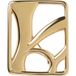 VIVEH Broche Monogram Or