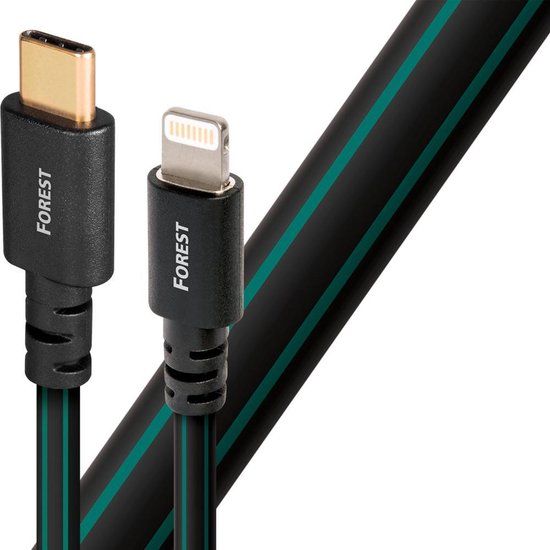 AudioQuest Forest USB-C naar Lightning Kabel - 1.5m