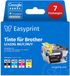 Easyprint Cartouches d'encre pour Brother LC422XL, multipack (BK/C/M/Y), 7 pièces