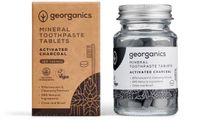 Georganics - Toothpaste tablets - Active Charcoal - Zonder fluoride - 120 Tabletten