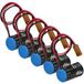 vhbw 5x Batterie kompatibel mit Panasonic FP10SH Programmable Controller, FP10SH CPU Units, AFP8801 Industrieroboter (1200 mAh, 3 V, Li-MnO2)