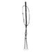 Imperial Riding Martingal IRH Core loopmartingaal van leer met verstelbare vork, zwart, Cob
