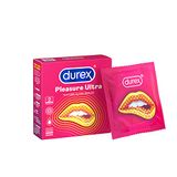 Durex Pleasure Ultra Texture Ultra Pearl préservatifs, 2 pièces