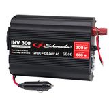 Schumacher Electric INV300 - Omvormer 600W 12V naar 220V - Gemodificeerde Sinusgolf - Overspannings- & Hittebeveiliging - Auto, Busje, Boot