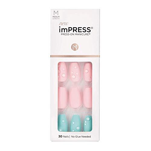 Kiss Impress Medium Nagels - Dauwdruppel