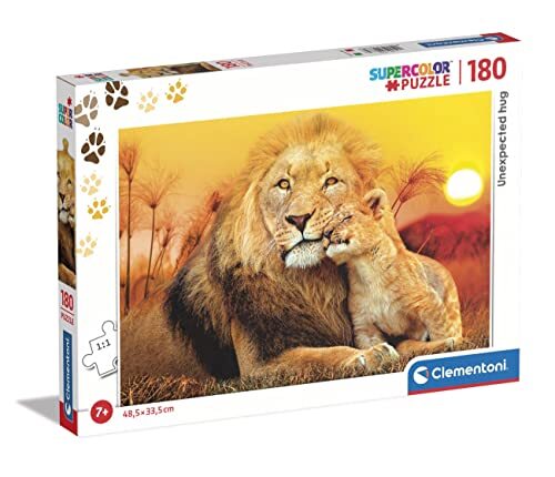 Clementoni - Puzzel 180 Stukjes Noli Foto Unexpected Hug, Kinderpuzzels, 7-9 jaar, 29785