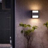 Philips LED Arbour ultra-efficiënte Wandlamp 3,8W 2700K Antraciet HV