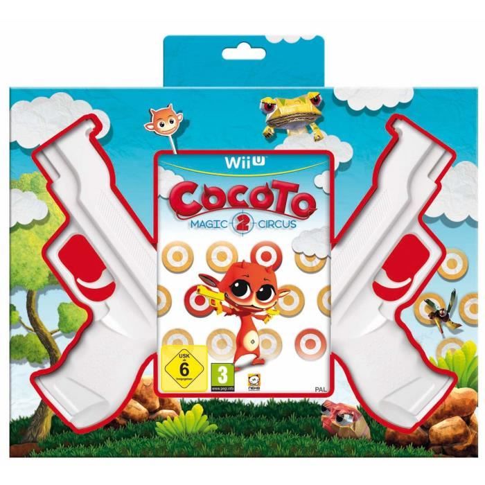 Bigben Cocoto Magic Circus 2 + 2 Guns - Nintendo Wii U