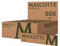 ® Bruine, smalle magnetische vellen - 50 verpakkingen, elk met 34 cm