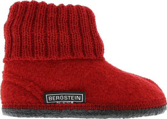 Bergstein cozy pantoffels rood