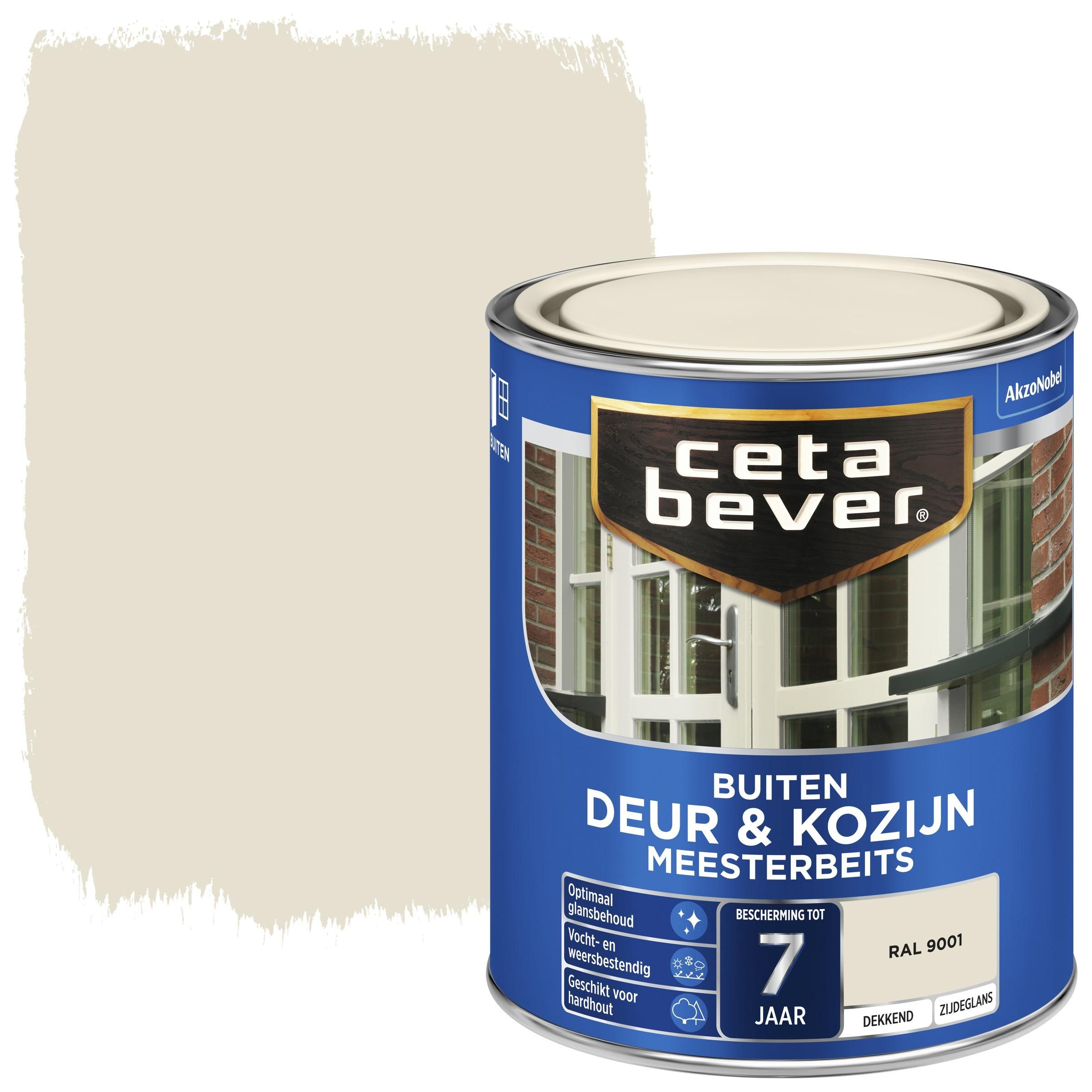 Cetabever deur & kozijn meesterbeits dekkend RAL 9001 750 ml