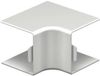 Mini-USB-adapter OBO Bettermann binnenhoekkap 40x40mm polyvinylchloride zuiver wit RAL 9010
