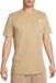 Nike Sportswear Club Heren T-shirt Bruin