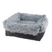 Nobby NURU 61760 bed rechthoekig 60 x 48 x 19 cm, grijs